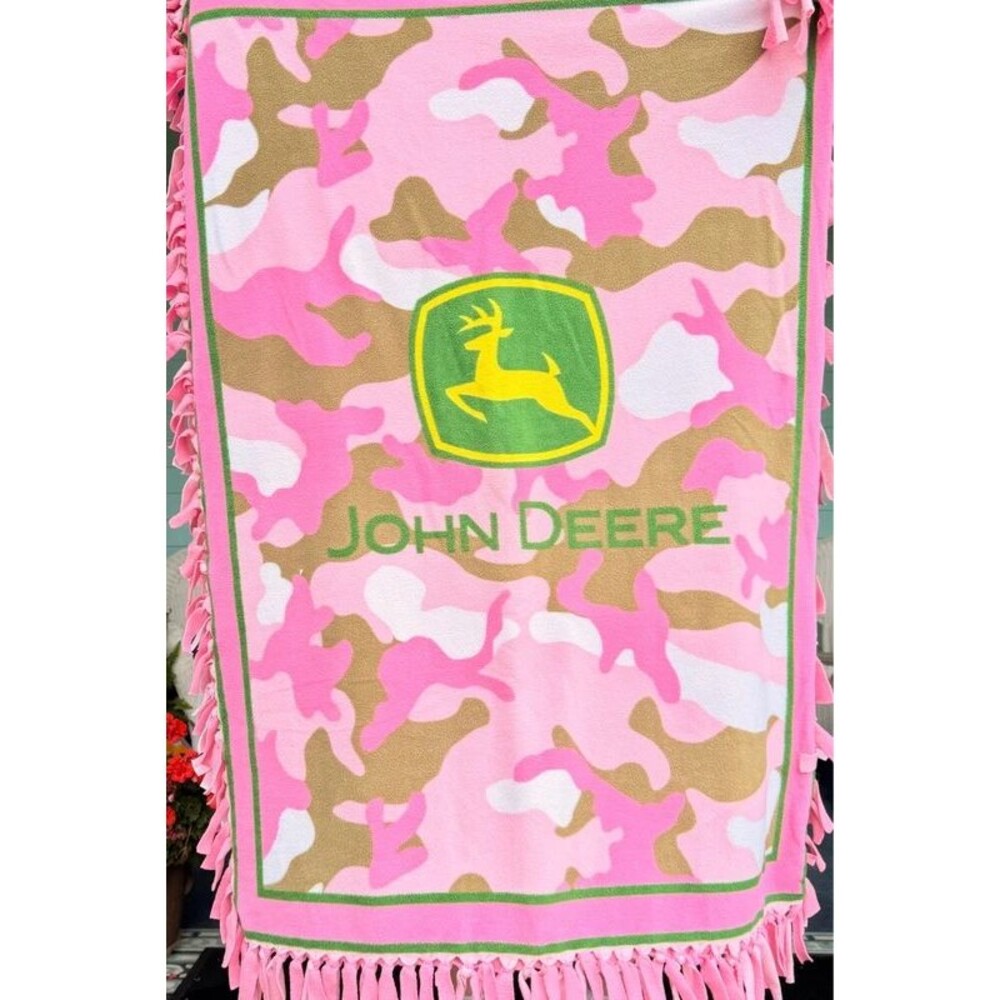 John Deere Tie blanket